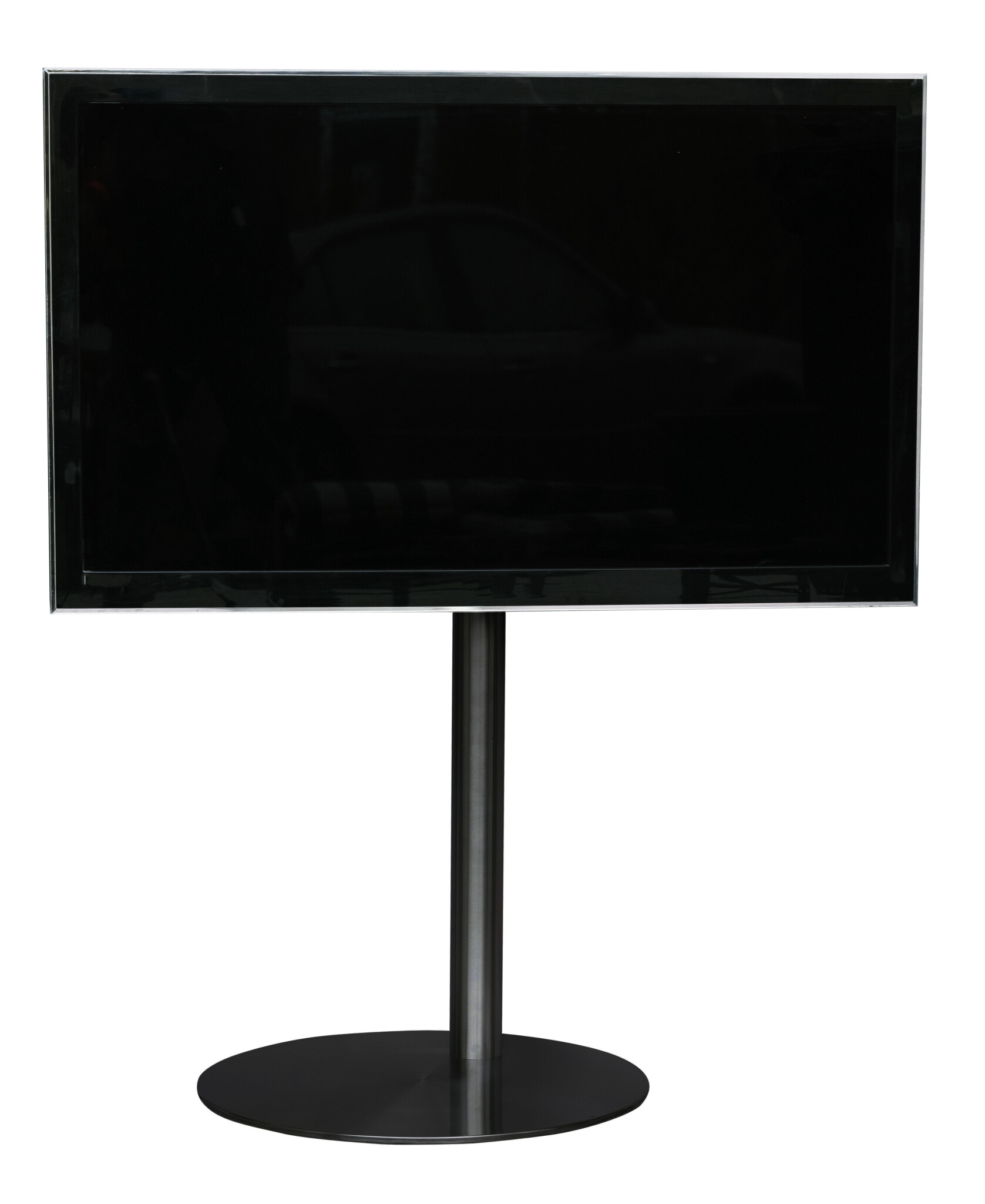 Sinox StandView TV-golvstativ med vridbar topp. 26"-65". Mattsvart