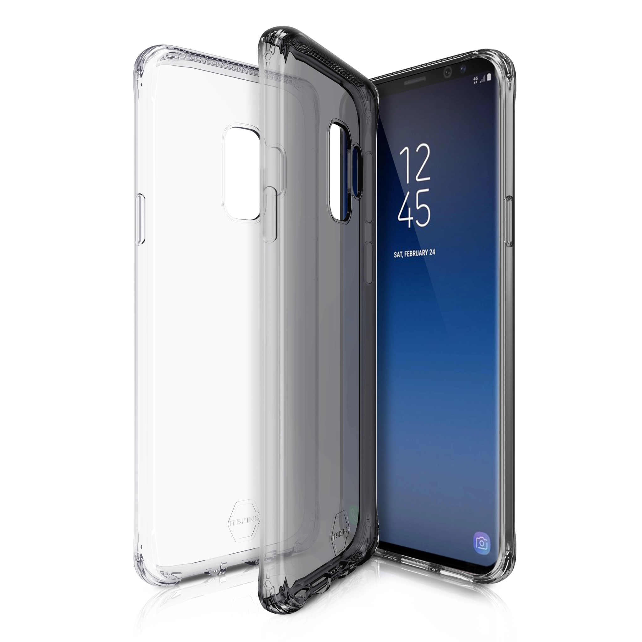 ITSKINS Zero Gel  Skal Samsung Galaxy S9 Plus 2 pack