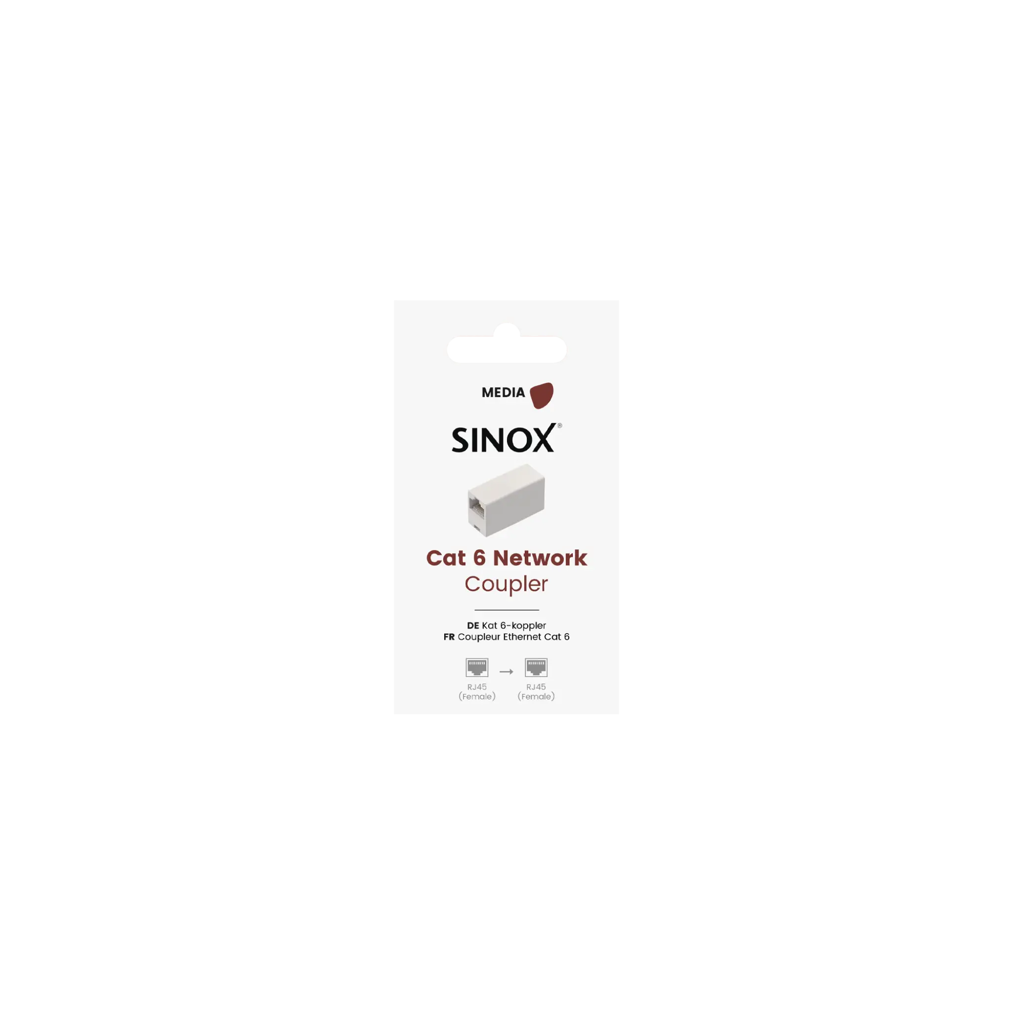Sinox Nätverksskarv. Vit