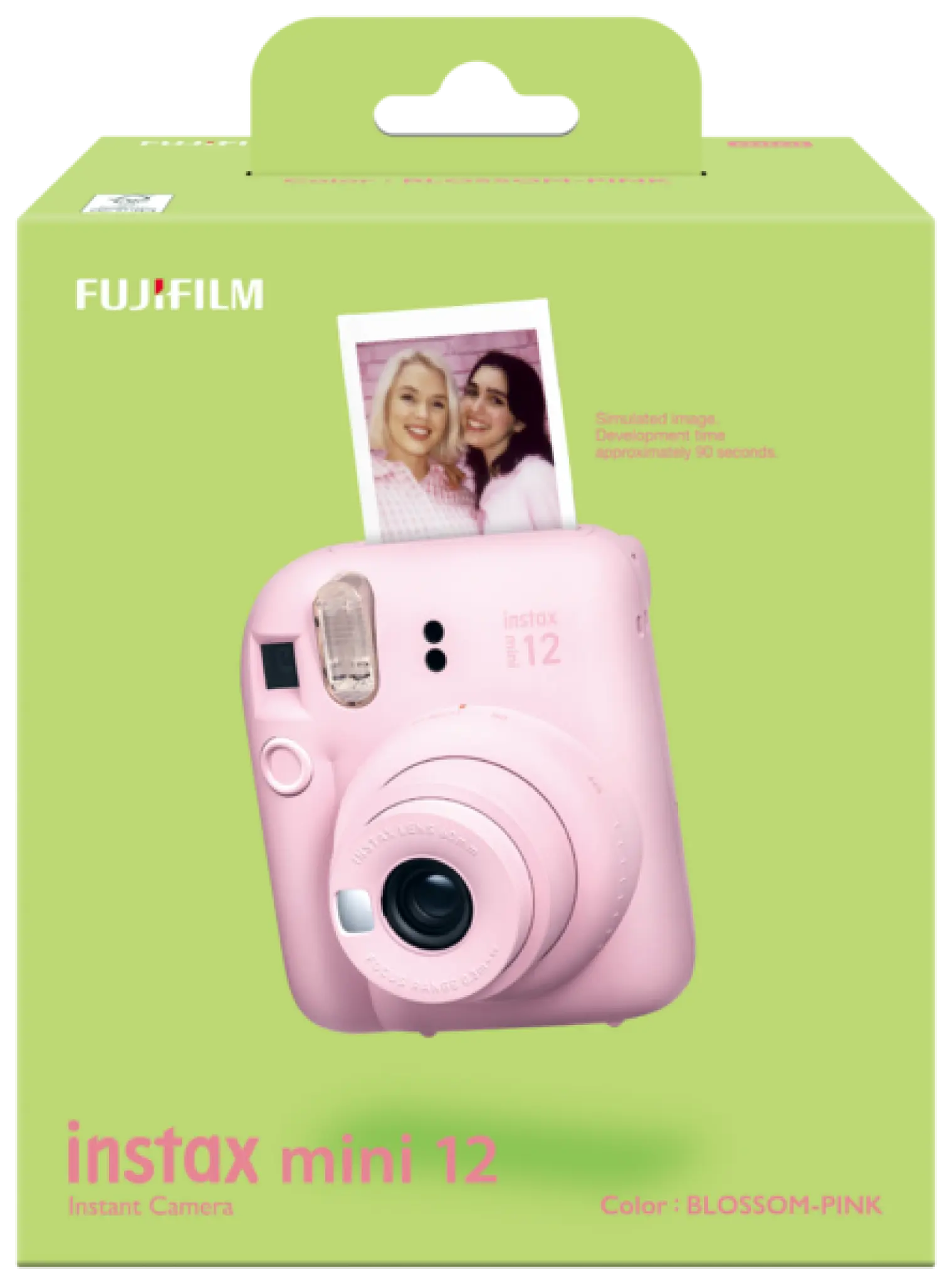 INSTAX Mini 12 kamera. Blomning Rosa