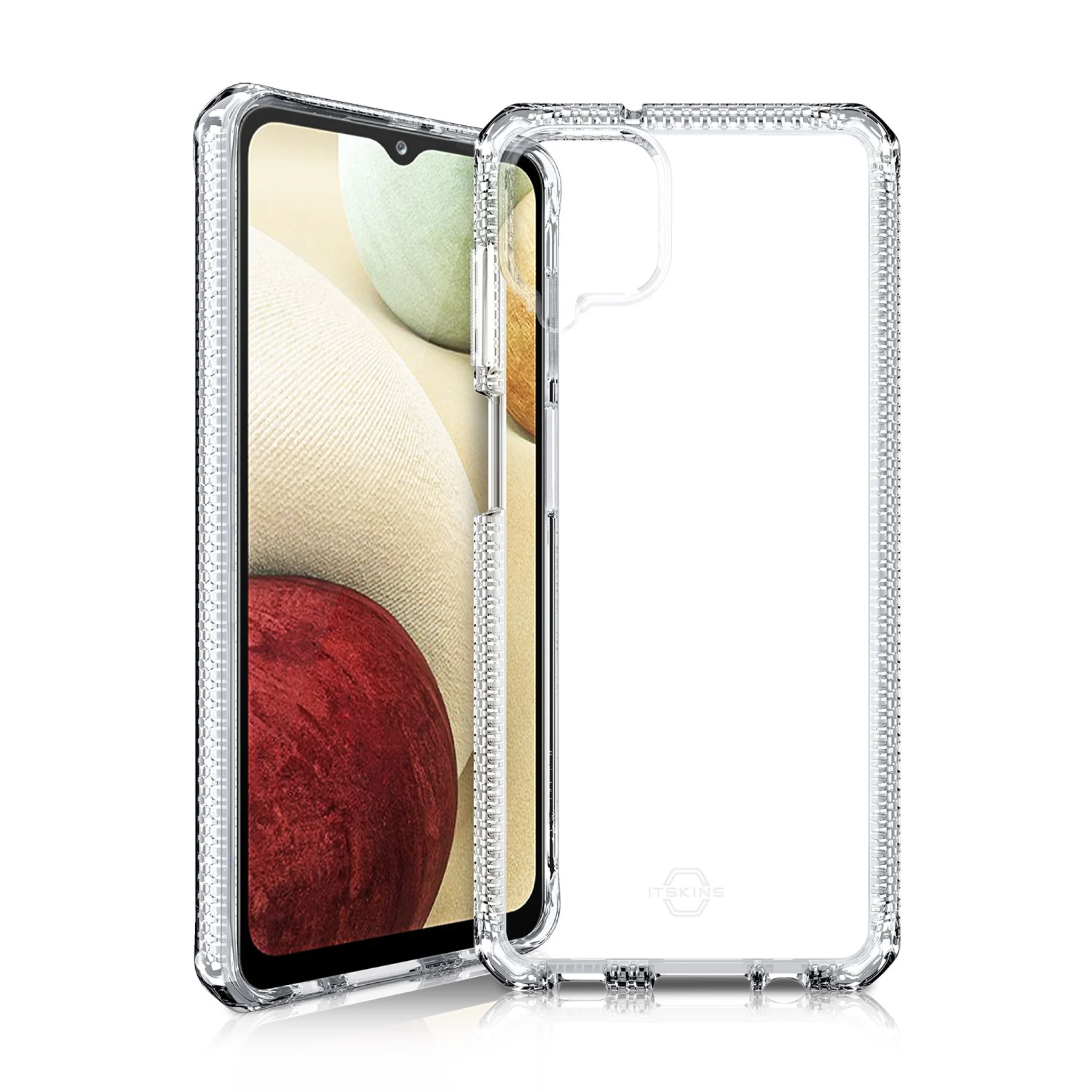 ITSKINS SPECTRUM CLEAR skal för Samsung Galaxy A12 4G / 5G®. Transparent