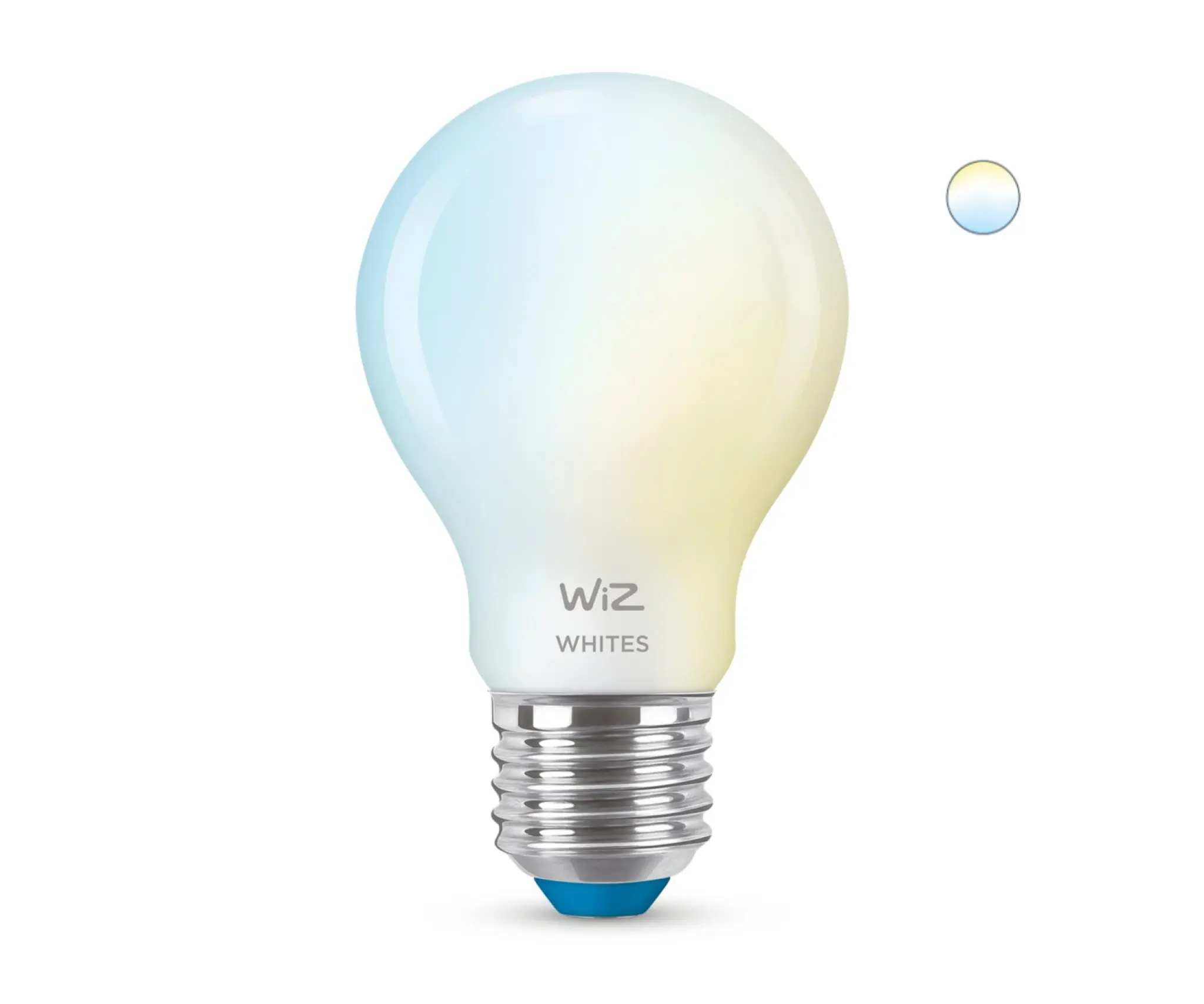 WiZ LED Bulb. E27. Cold to warm white