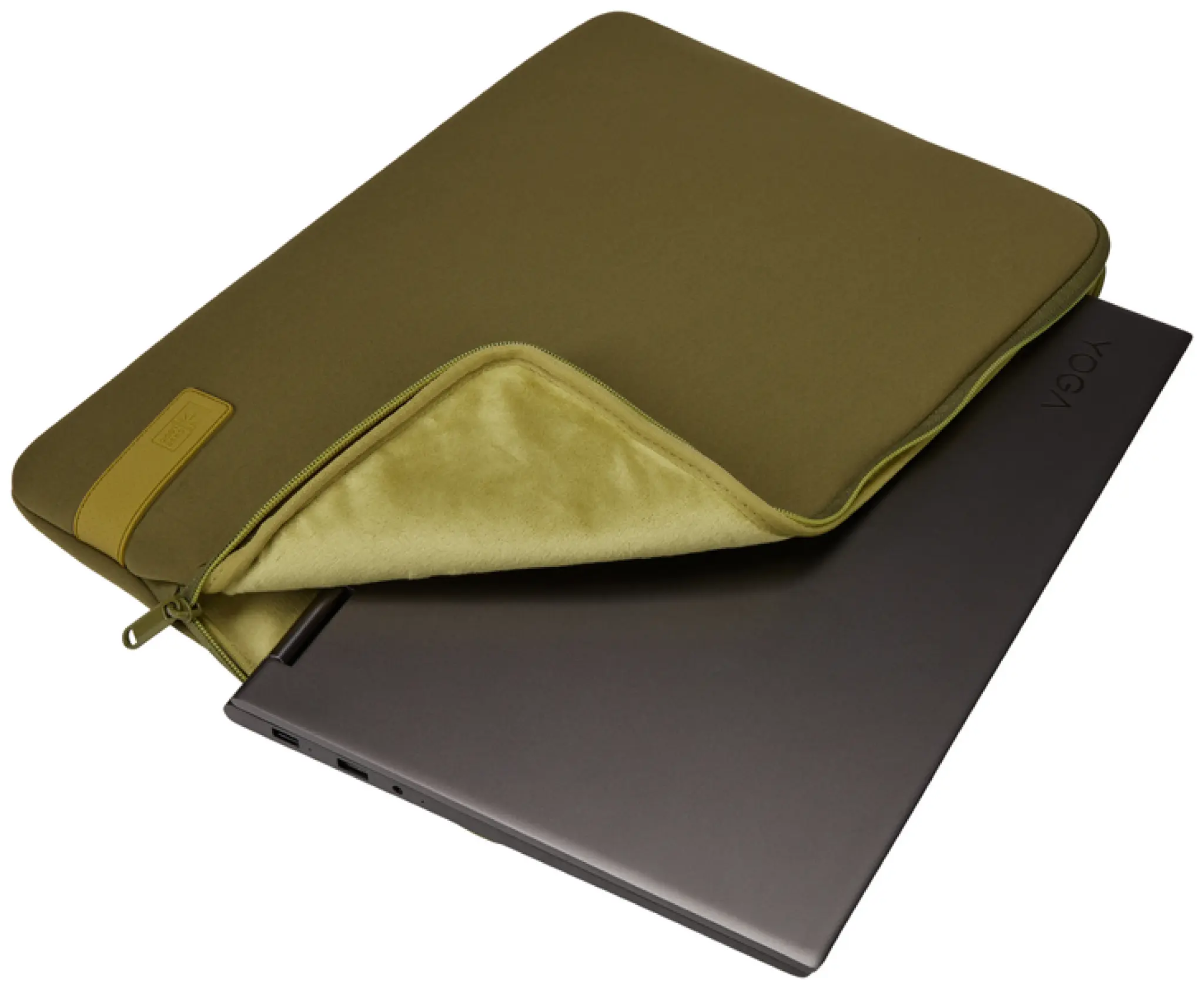 Case Logic Reflect 15,6" Laptop Sleeve. Capulet Olive/Green Olive