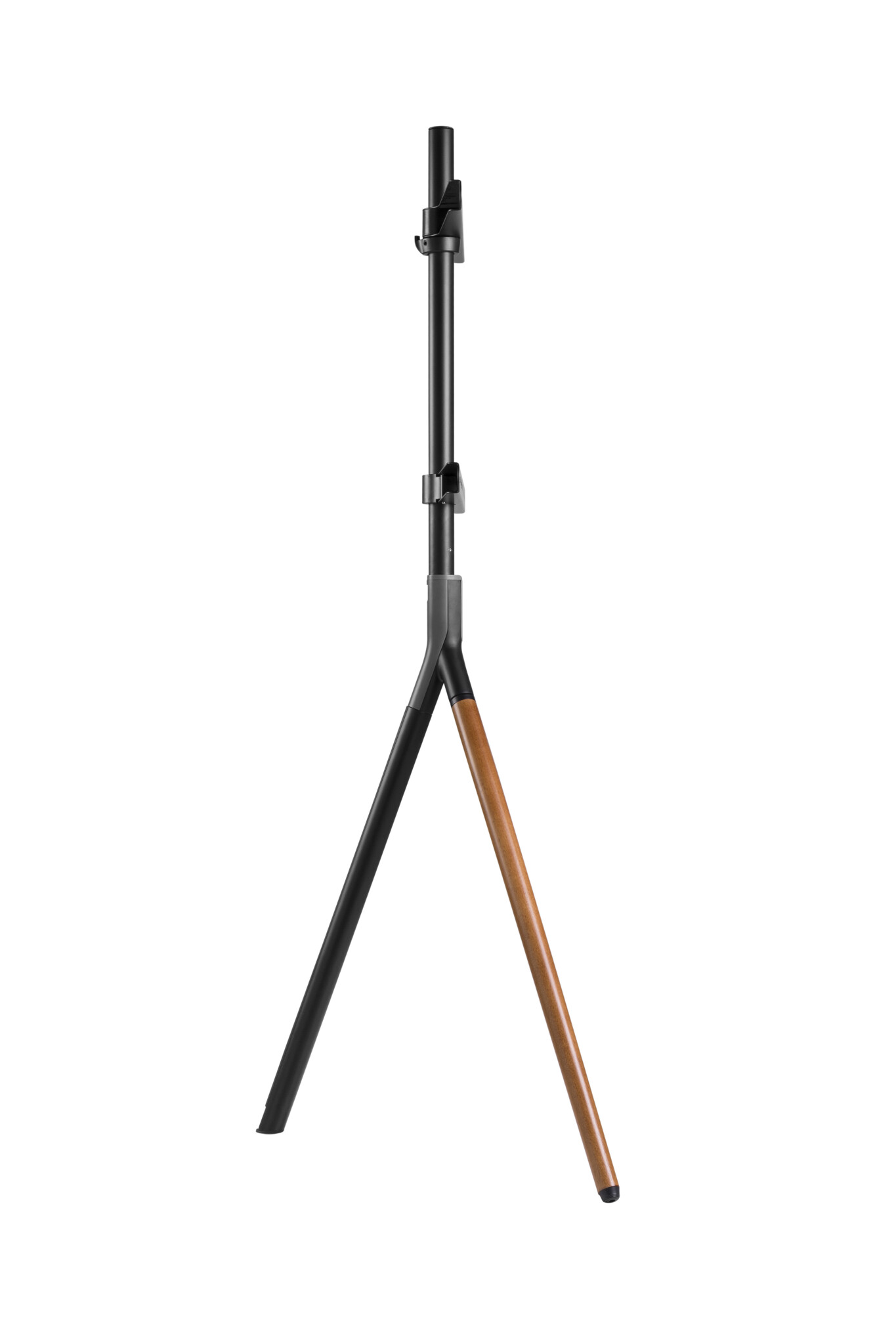 Sinox Tripod TV-golvstativ med svängbar topp. 45"-65". Mörkt trä/svart