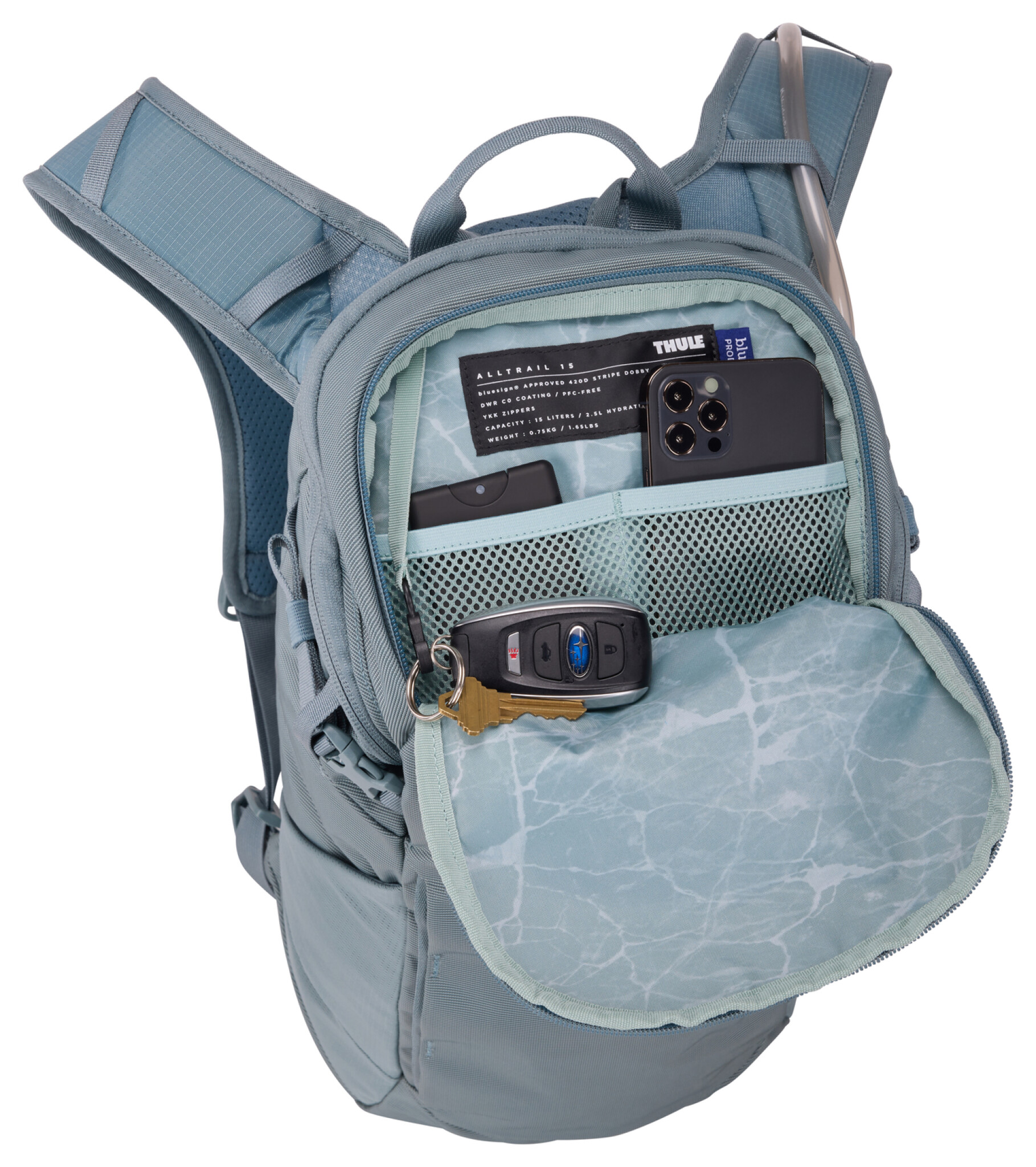 Thule AllTrail Hydration Backpack 16L. Pond