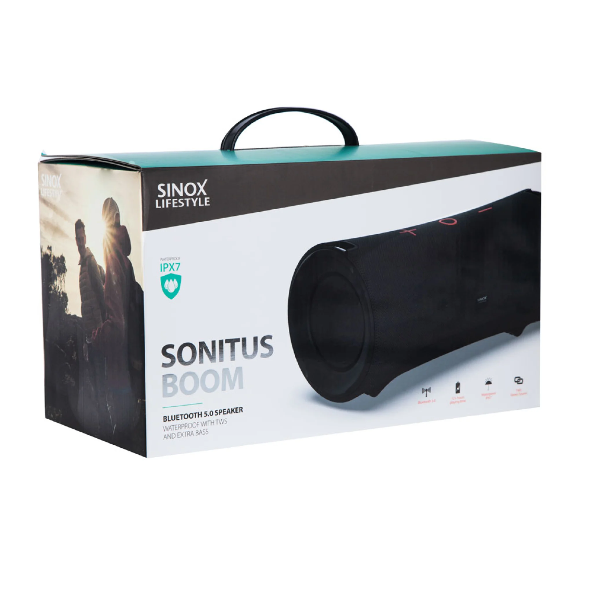 Sinox Sonitus Boom högtalare. Svart