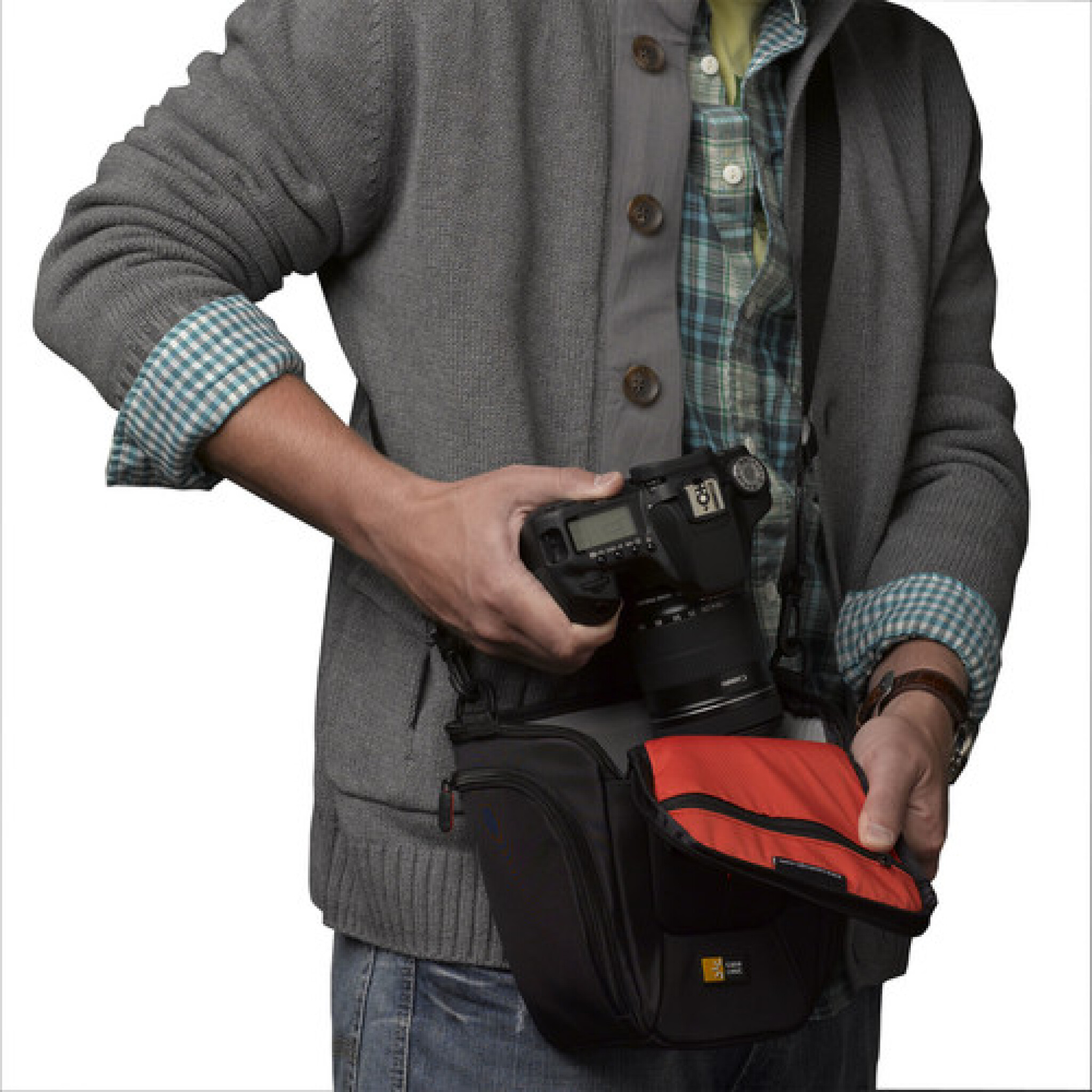 Case Logic SLR Camera Holster. Svart