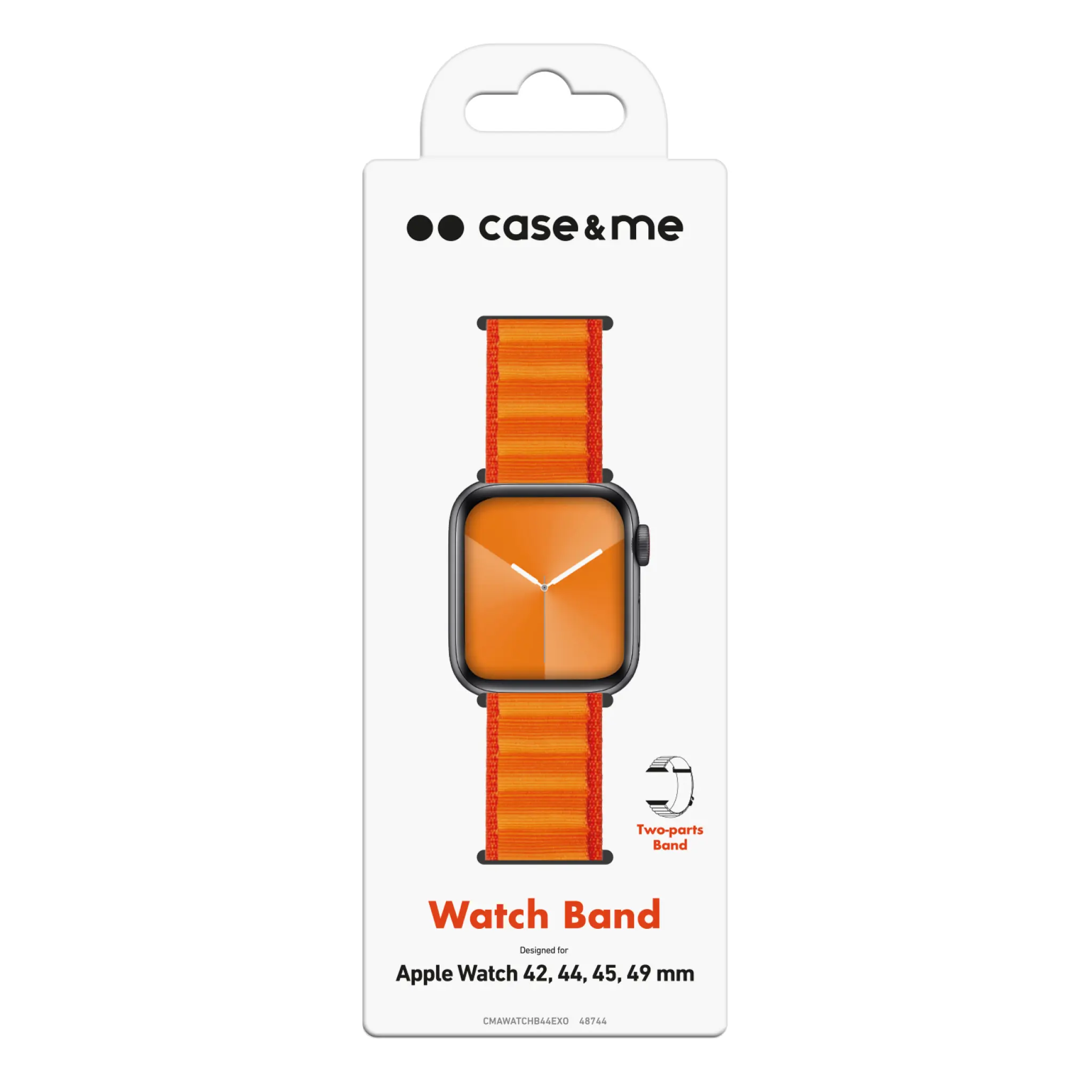SBS Extreme armband för Apple Watch 42/44/45/49mm. Orange