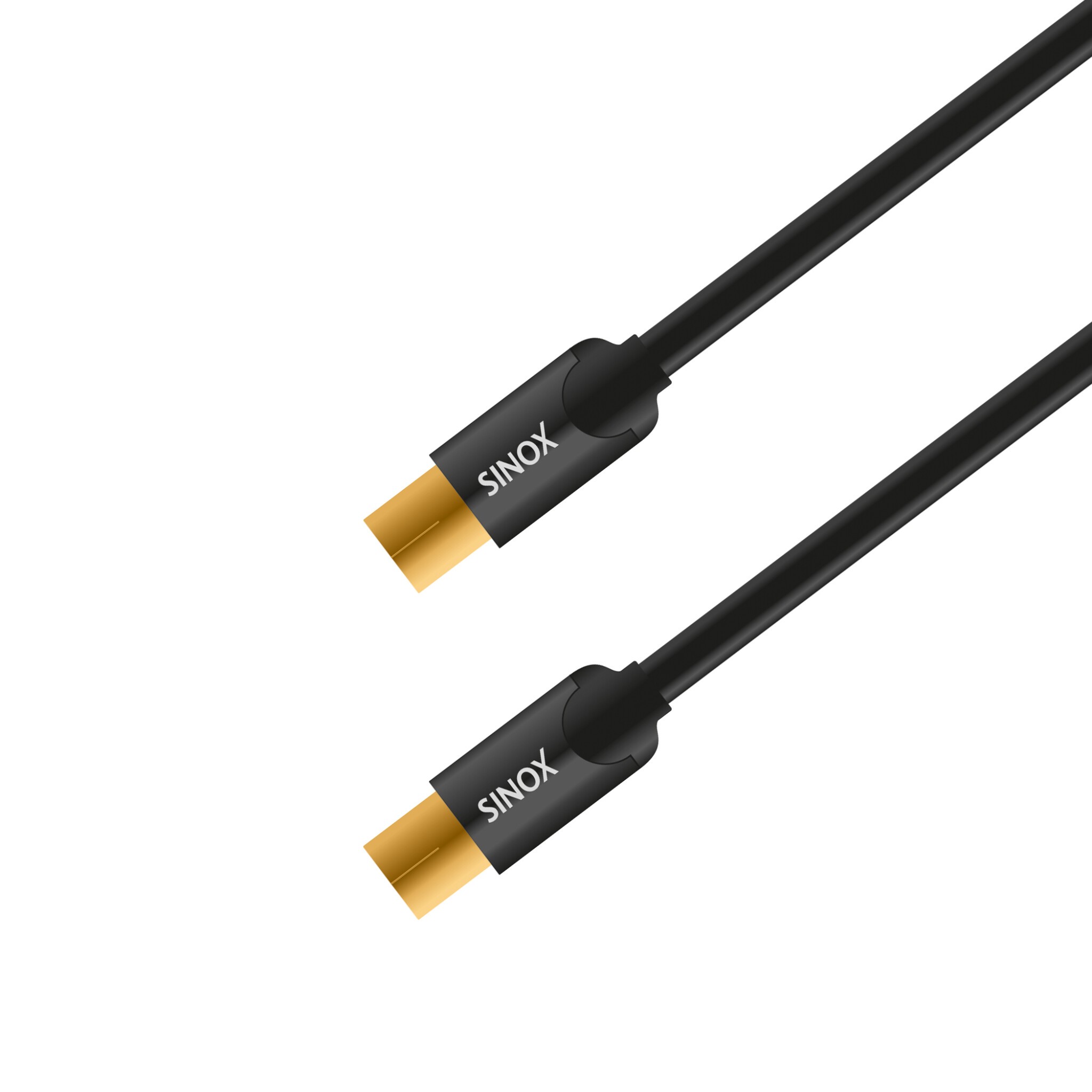 Sinox SHD Antennkabel. 1,5m .svart