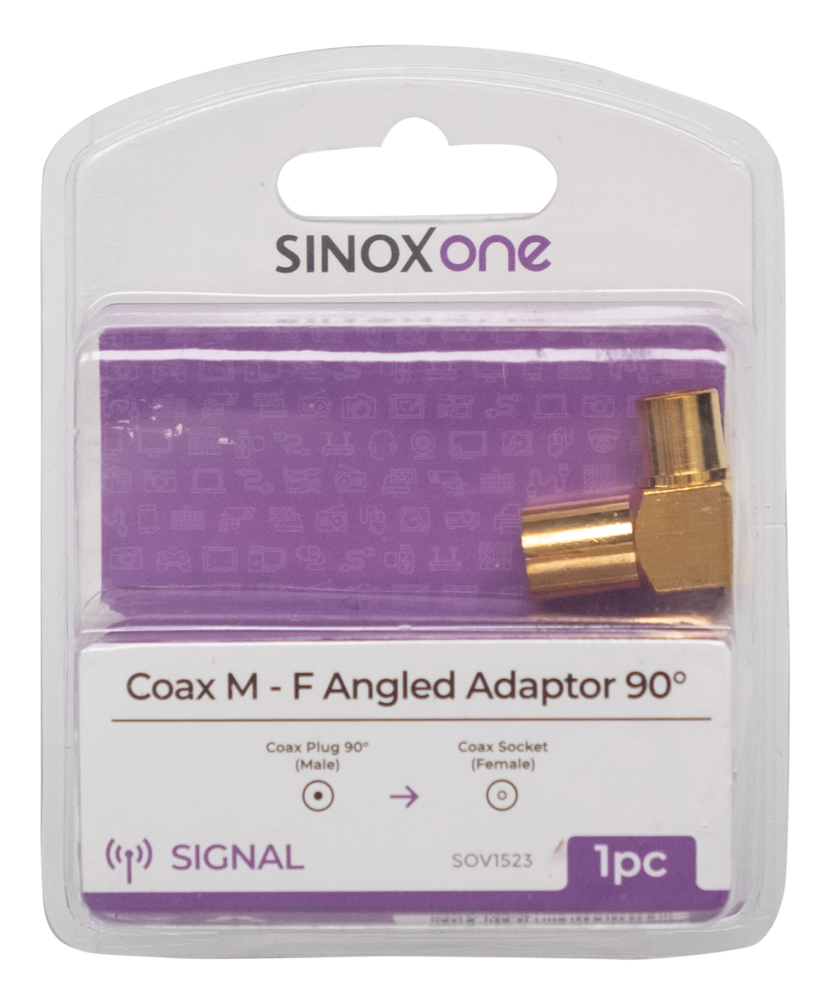Sinox antenn 90° adapter