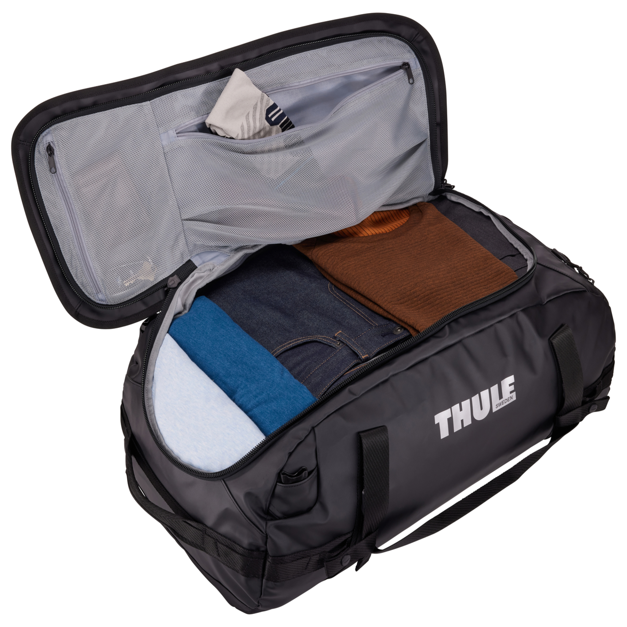 Thule Chasm Duffel 70L. Svart 