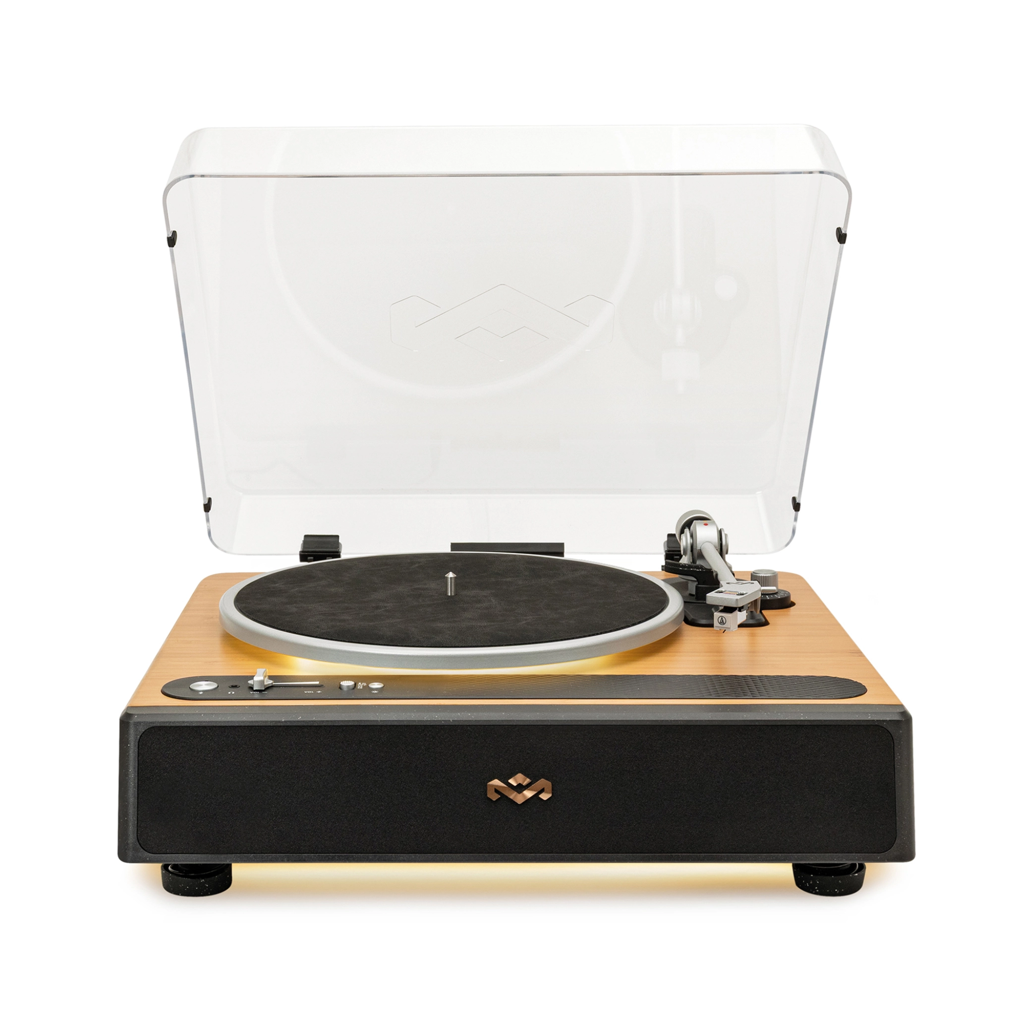 Marley Soul Rebel skivspelare. Svart