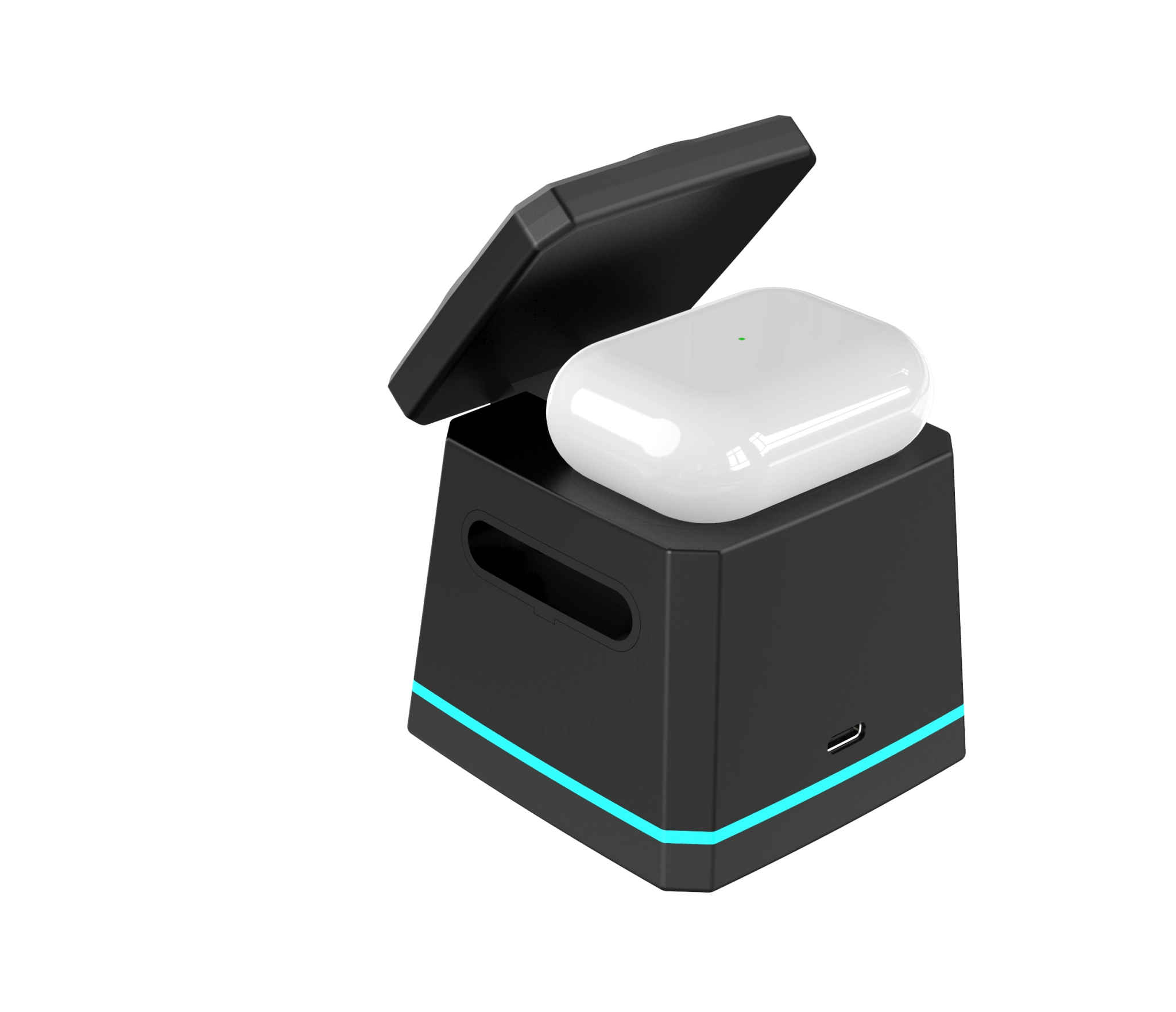 Energizer All-in-One trådlös laddningsdocka. Svart