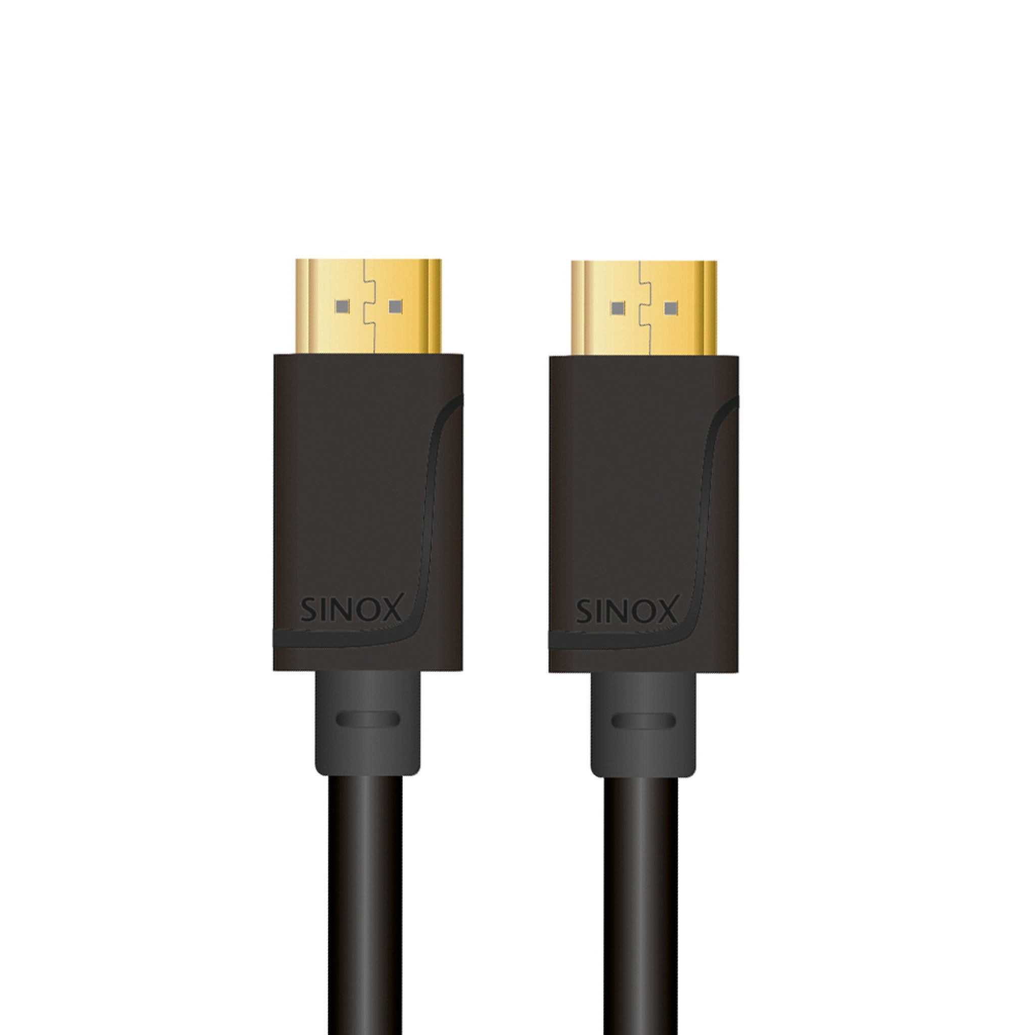Sinox HDMI™-kabel 4K60Hz+E. 10m. Svart