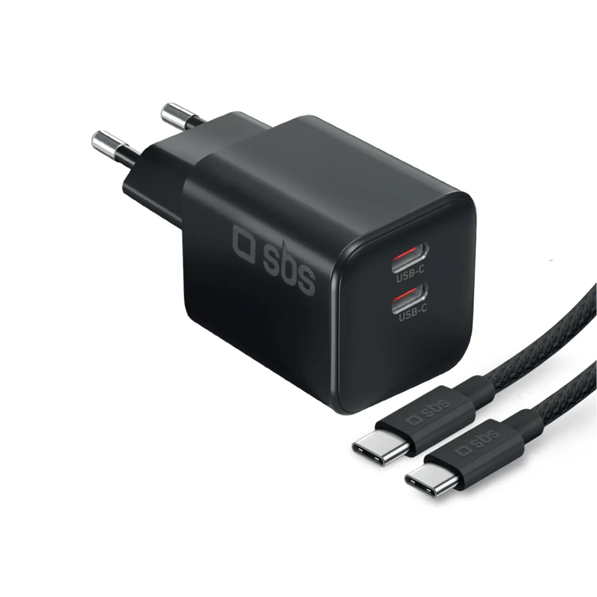 SBS-laddningssats 100 W, svart