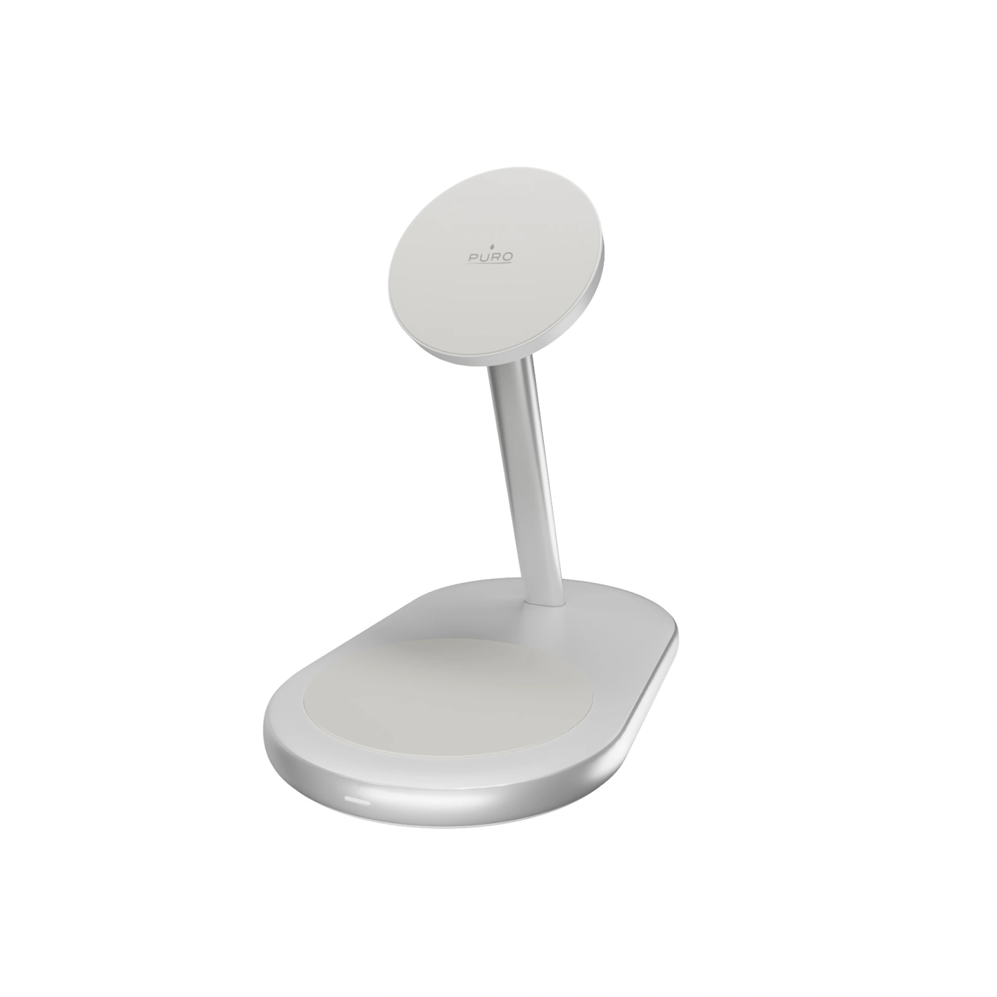 PURO 2-i-1 laddningsstation med Qi2-teknik