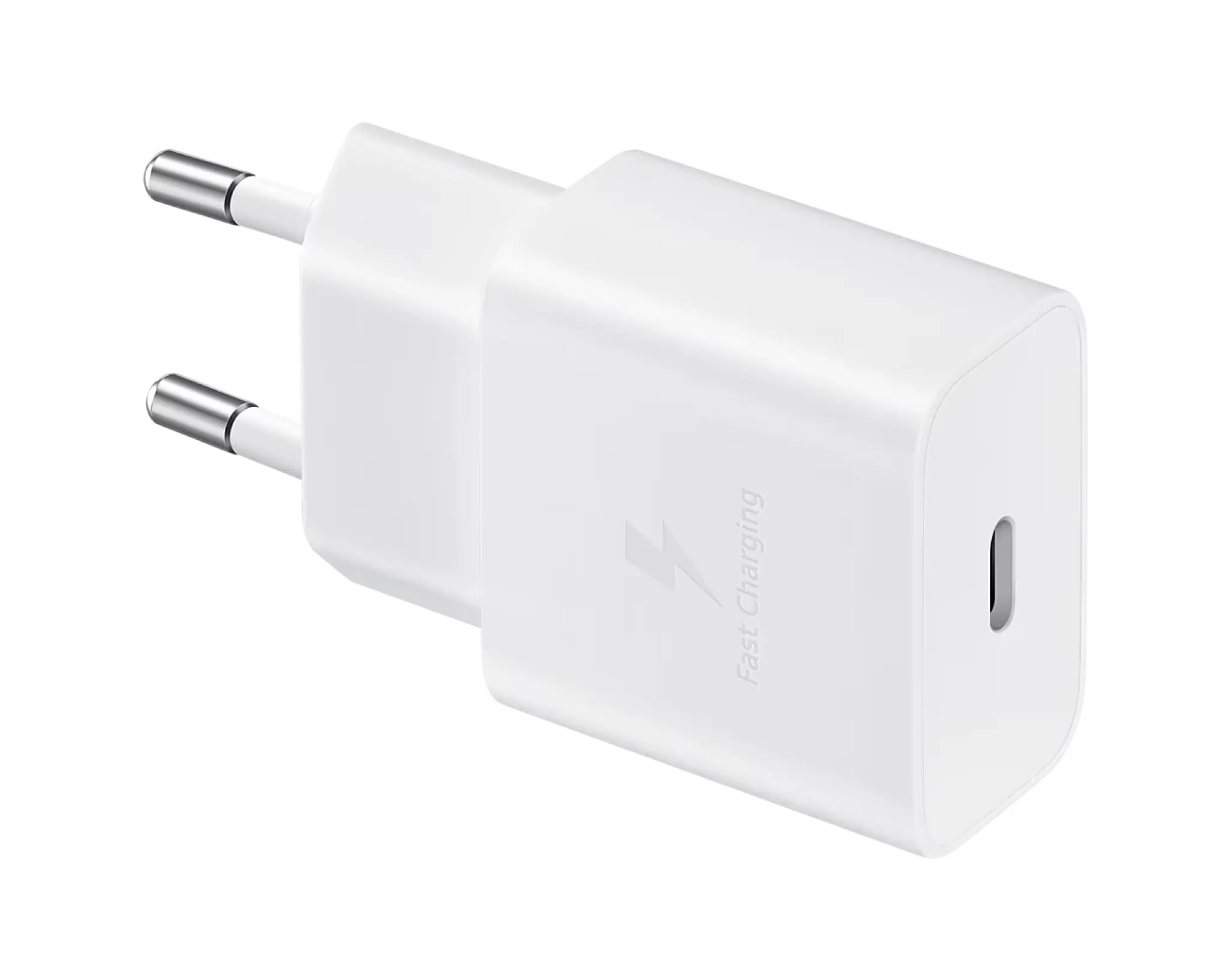 Samsung 240V USB-C-laddare. 1m USB-C-kabel. Vit