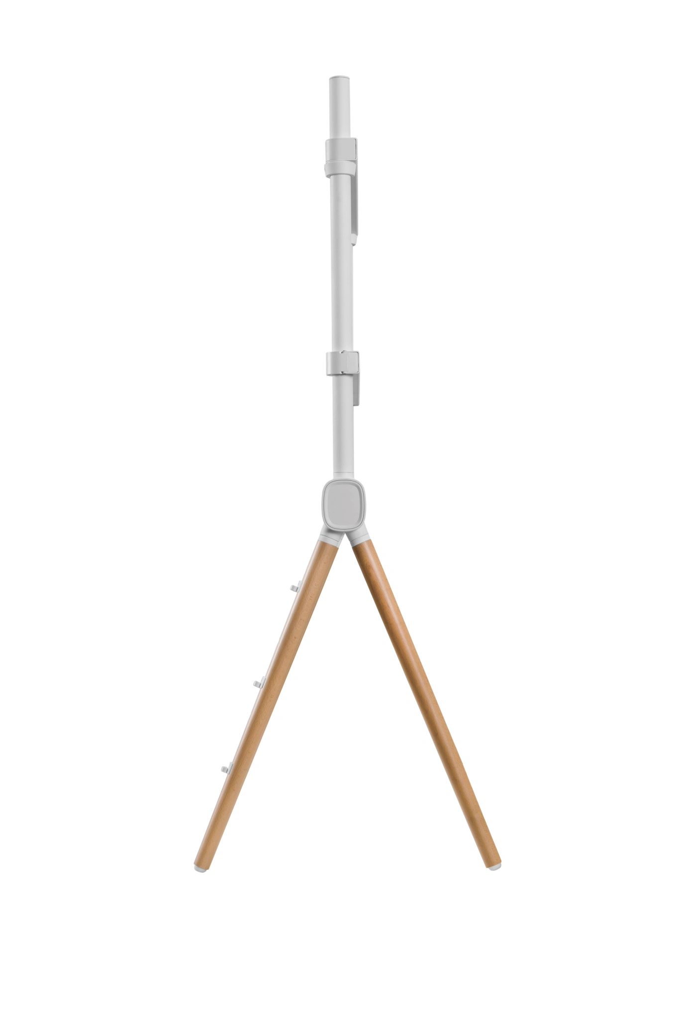 Sinox TV-golvstativ. 60"-75". Ljust trä/vit