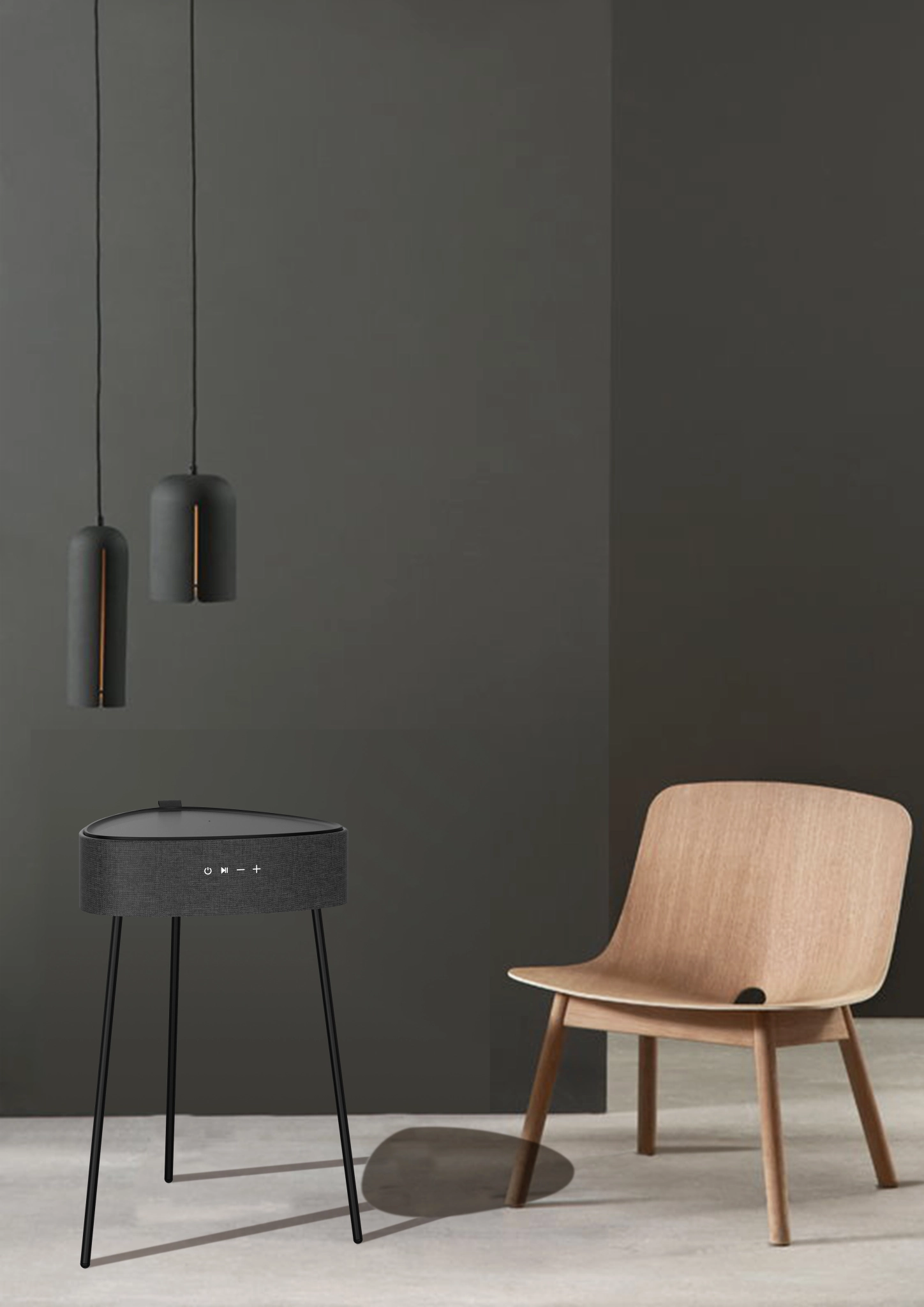 Sinox Bluetooth® högtalare och bord i svart