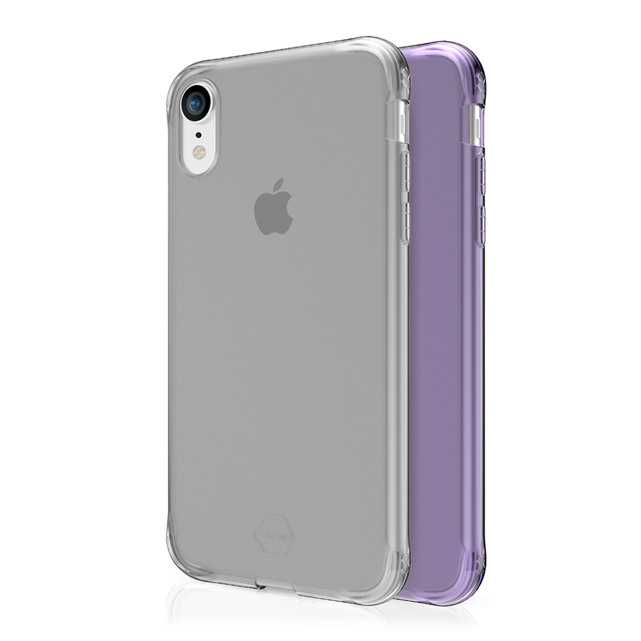 ITSKINS NANO DUO skal för iPhone XR®. Lila och transparent