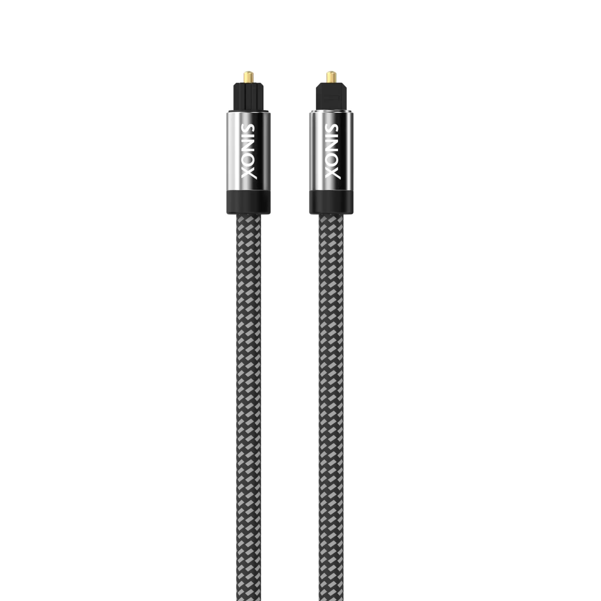 Sinox PRO X Optisk Digitalkabel. 1,5m. Svart