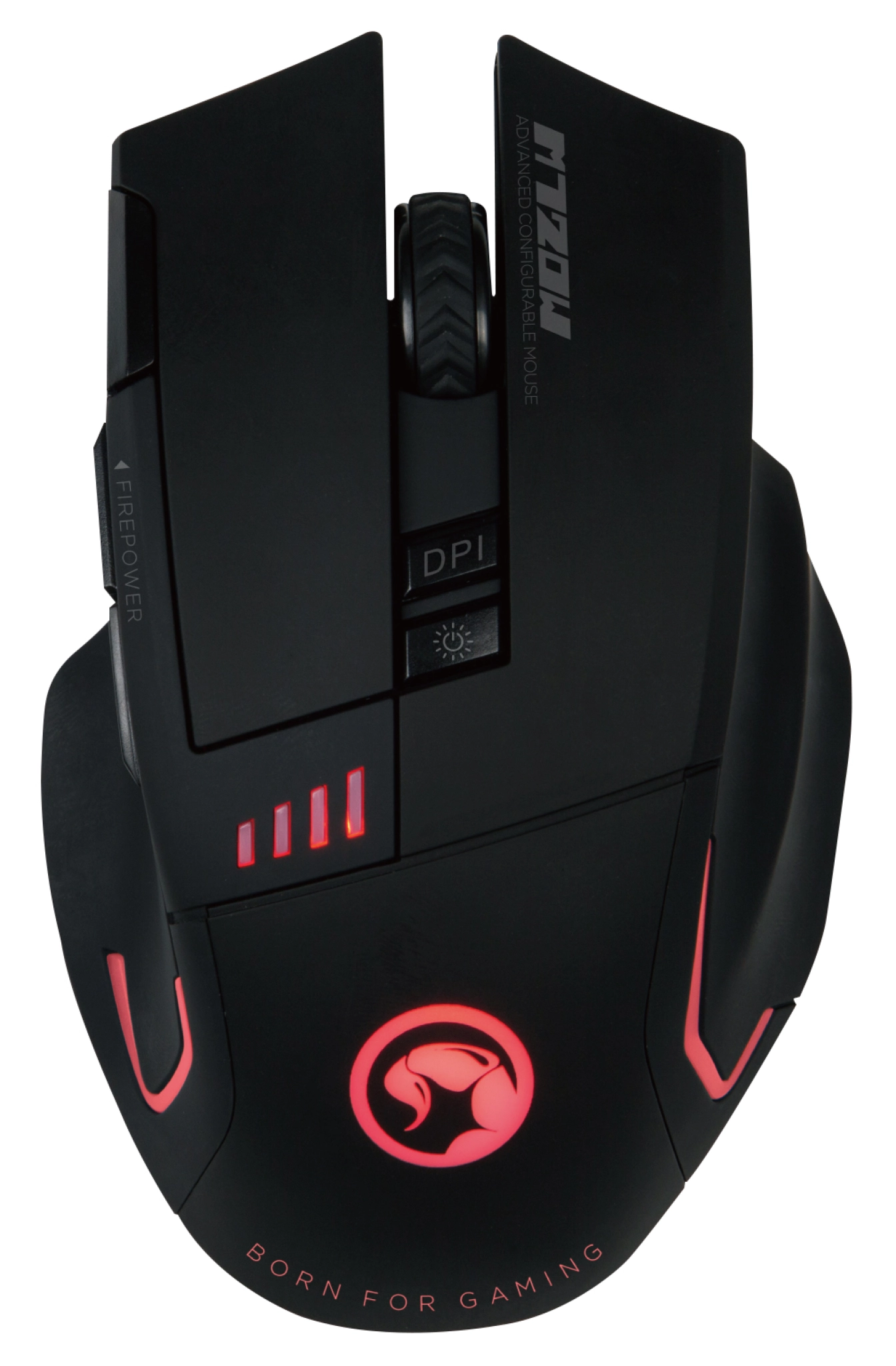 Marvo Gaming Mouse. Trådlös. Svart