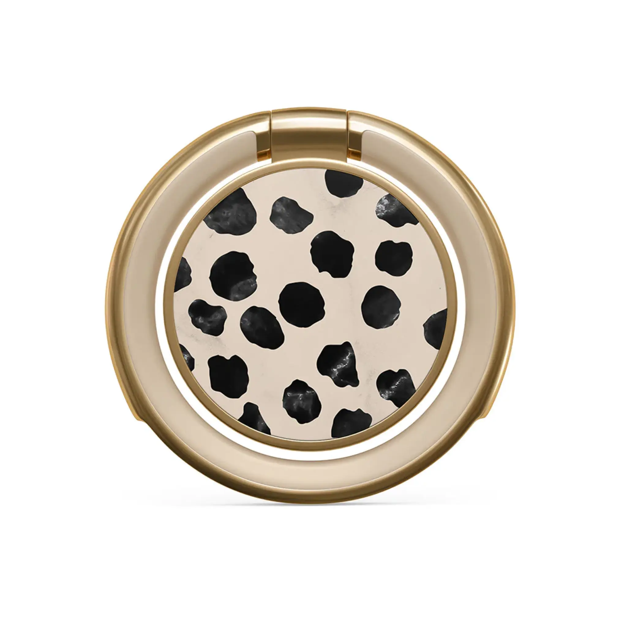 Burga guld mandel latte ringhållare