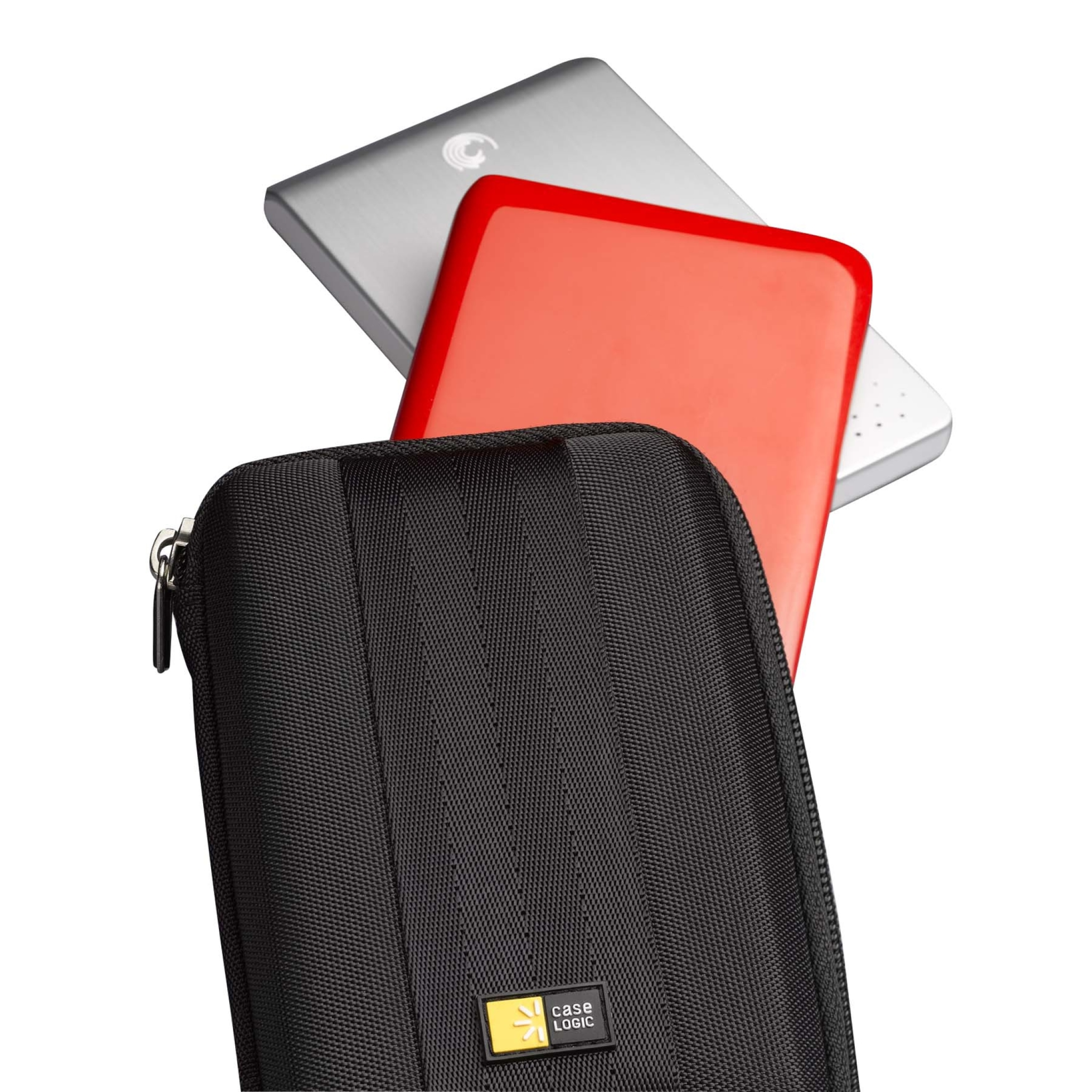 Case Logic Portable Hard Drive Case. Svart