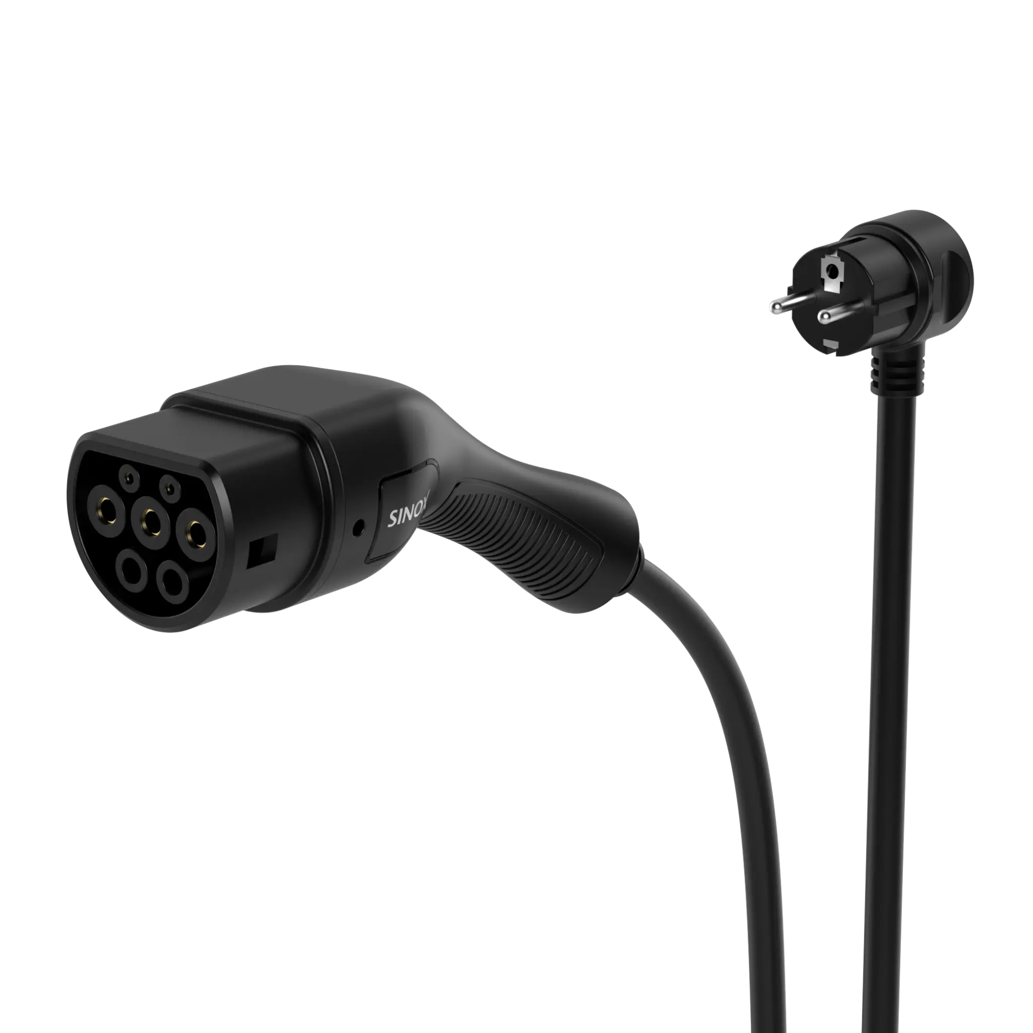 Sinox EV-laddningskabel Mode 2. 6-16A 1 fas. 5m. Svart