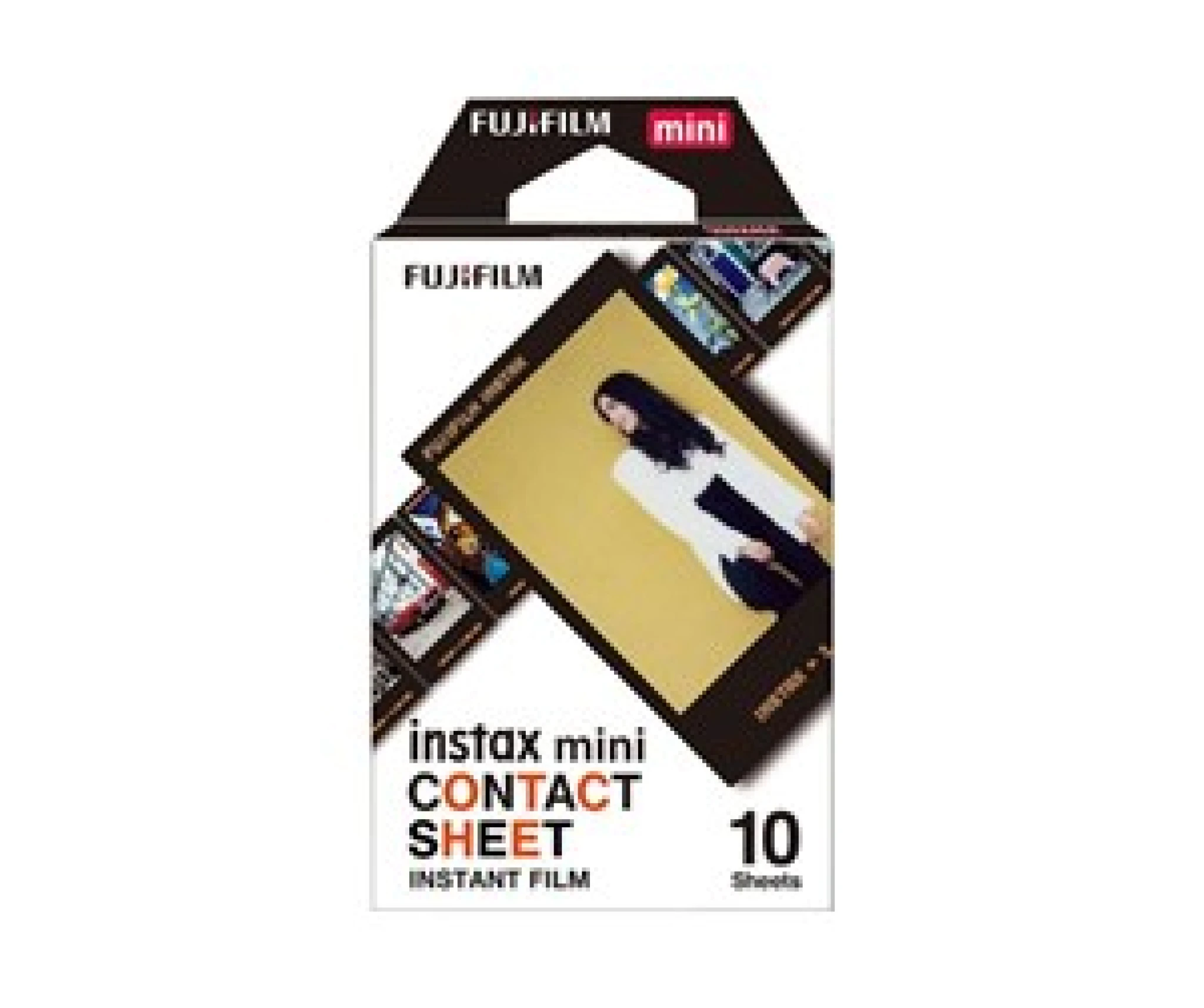 Instax Mini kontaktfilm. 10 bilder. Filmremsa
