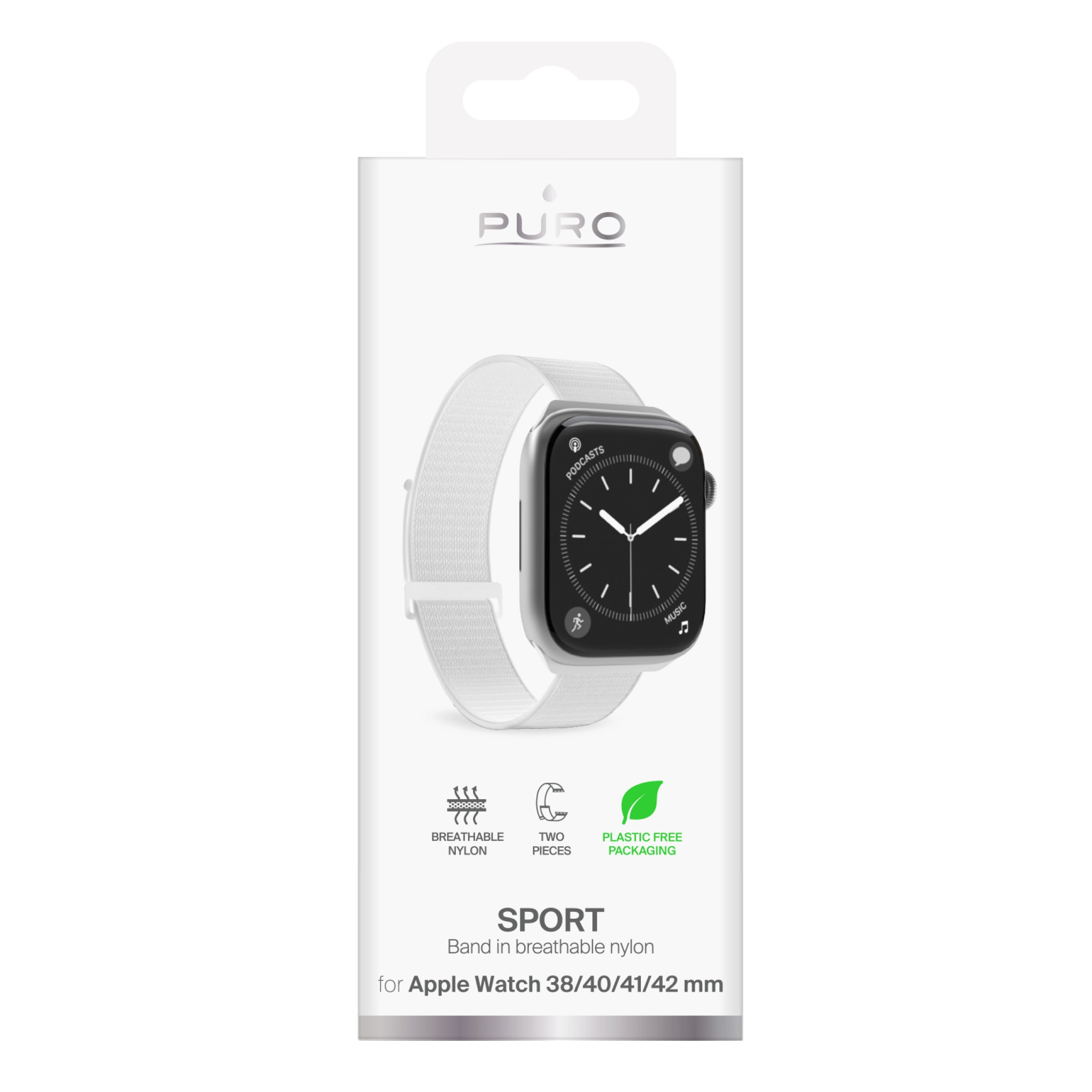 PURO sportarmband för Apple Watch 38/40/41 mm