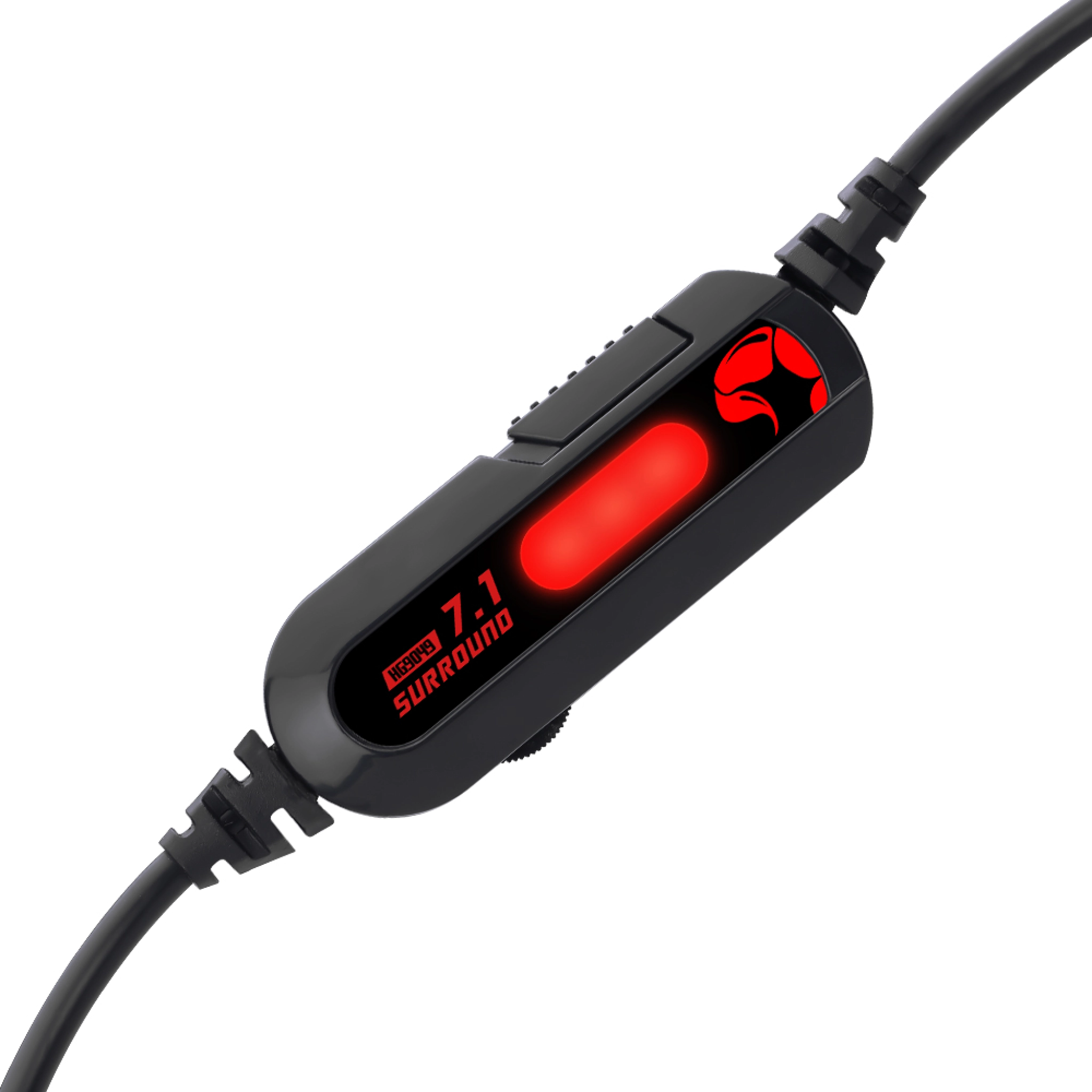Marvo Gaming Headset w/mic. Black/red