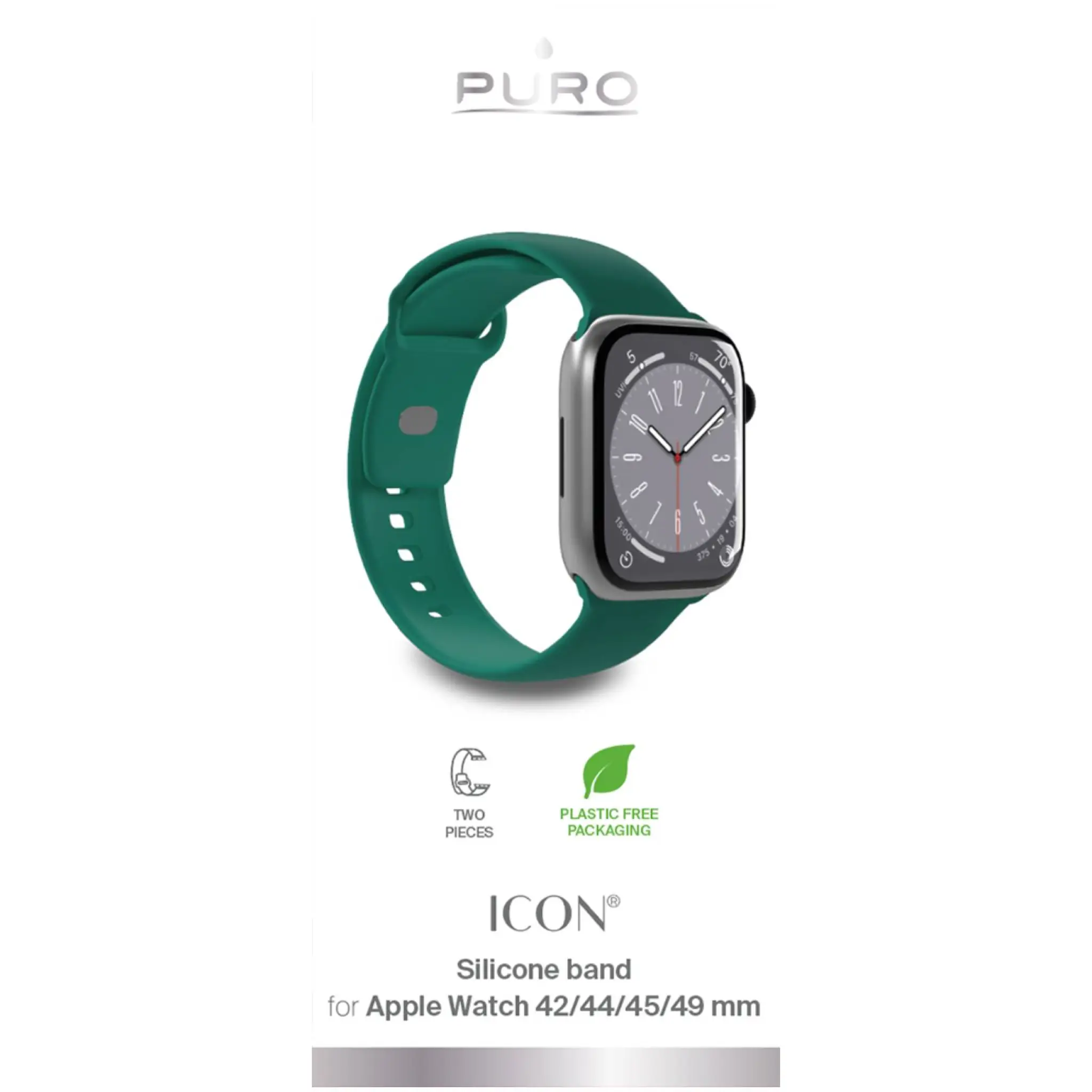 PURO ICON Armband för Apple Watch 42-44-45-46-49mm